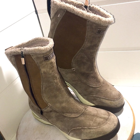 LL BEAN Primaloft 200gram Women’s Snowboots size 11 - Picture 1 of 10